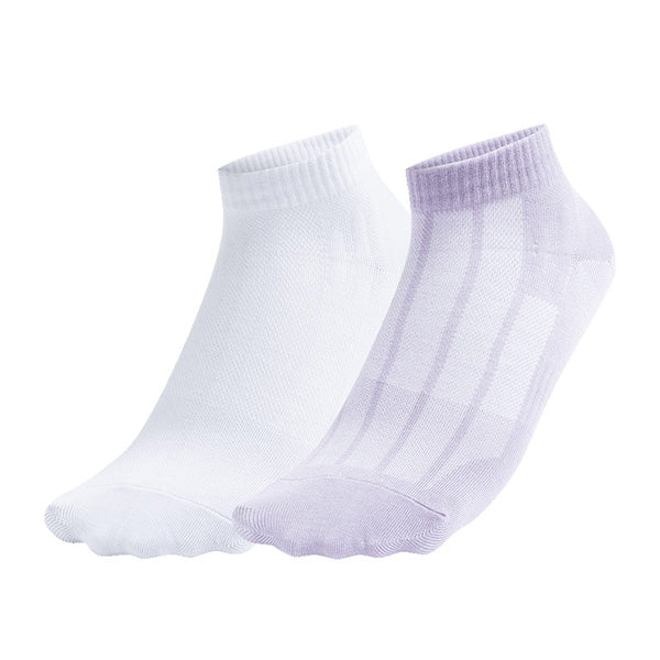 Anta Fitness Socks For Women, Purple & White