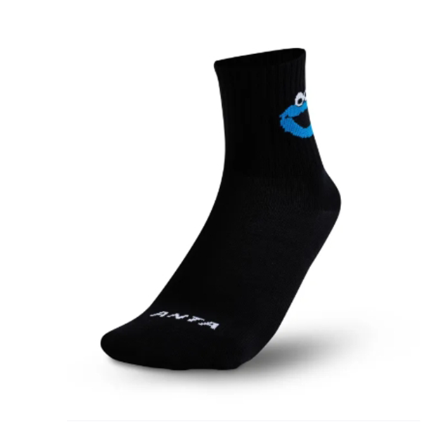 Anta Lifestyle Socks For Women, Black