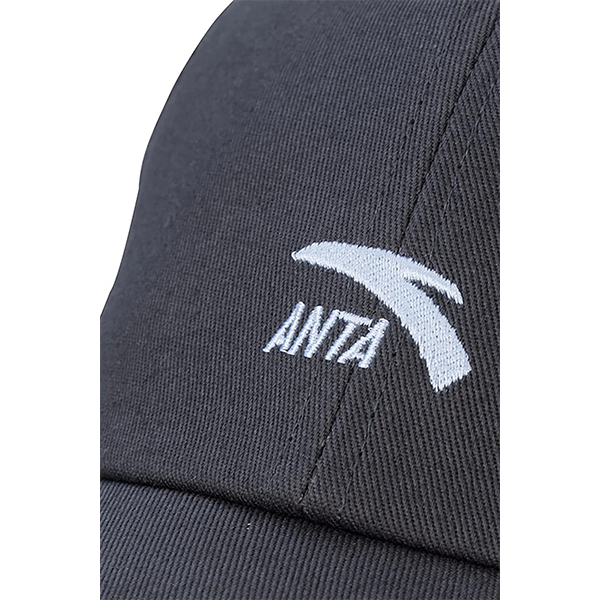 Anta Lifestyle Cap For Unisex, Grey