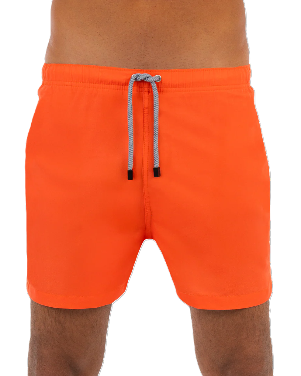 Fin Swimming Shorts For Men, Basic Orange