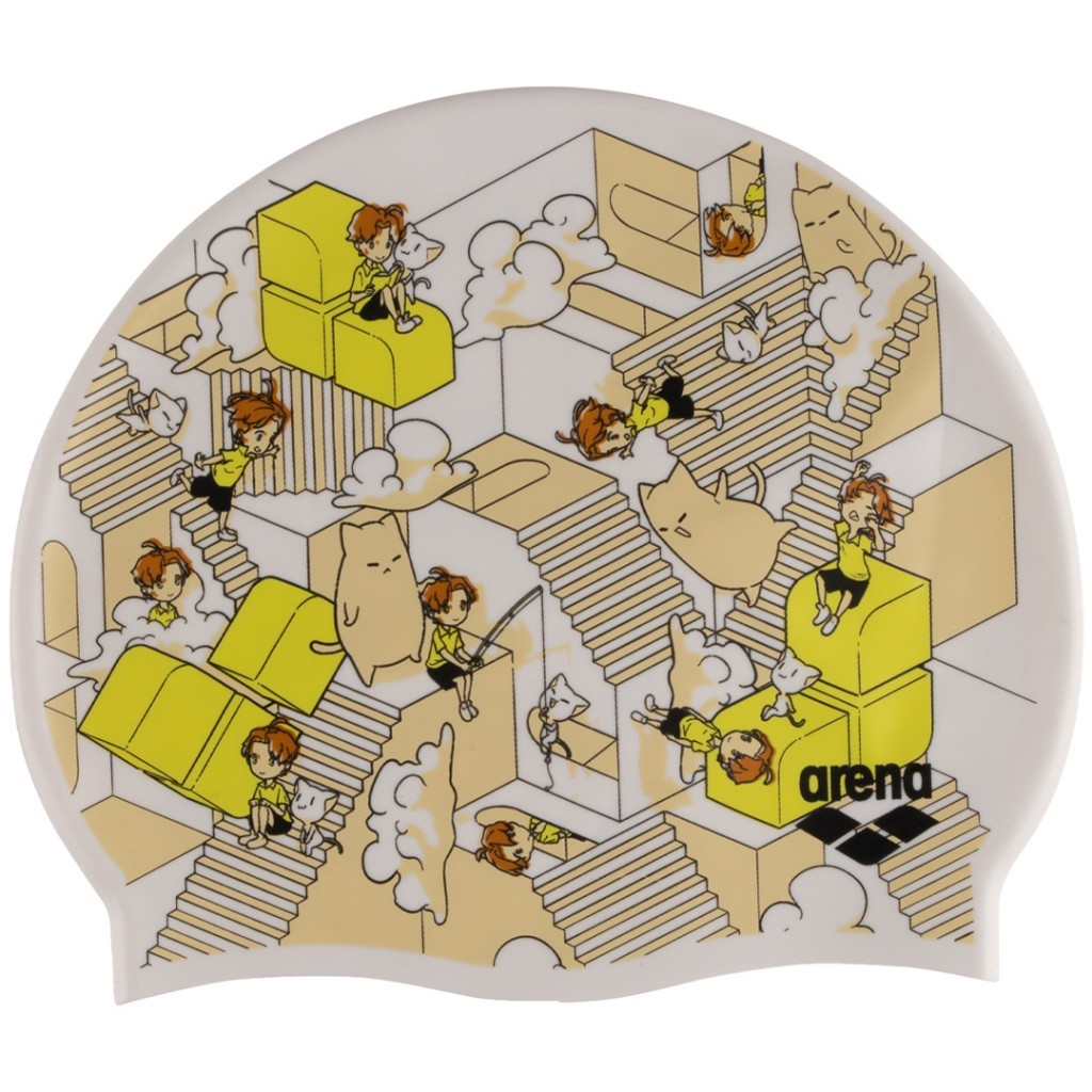 Arena Print Jr Bonnet For Junior