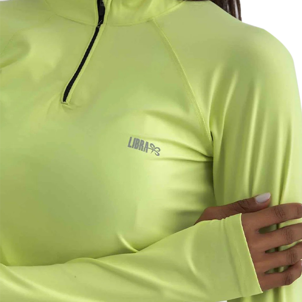 Libra Active Top L/S T-Shirt For Women, Cool Matcha