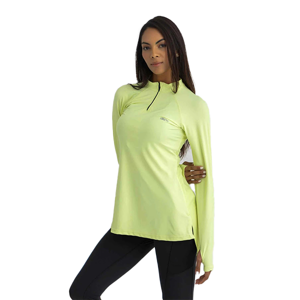 Libra Active Top L/S T-Shirt For Women, Cool Matcha