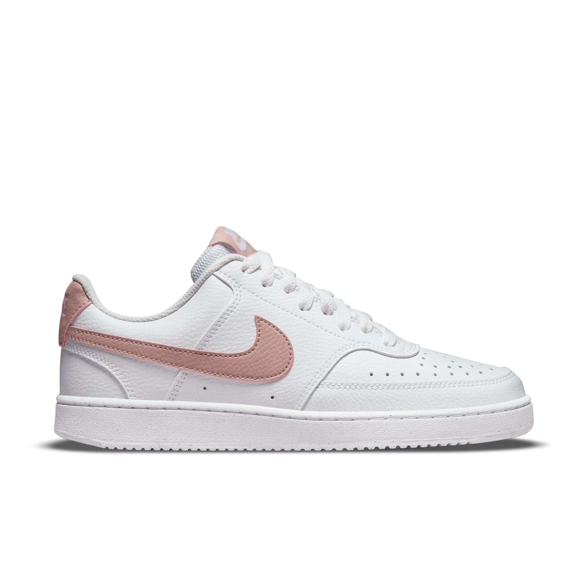 Nike Court Vision Lo Nn Lifestyle Shoes For Women, White&Pink