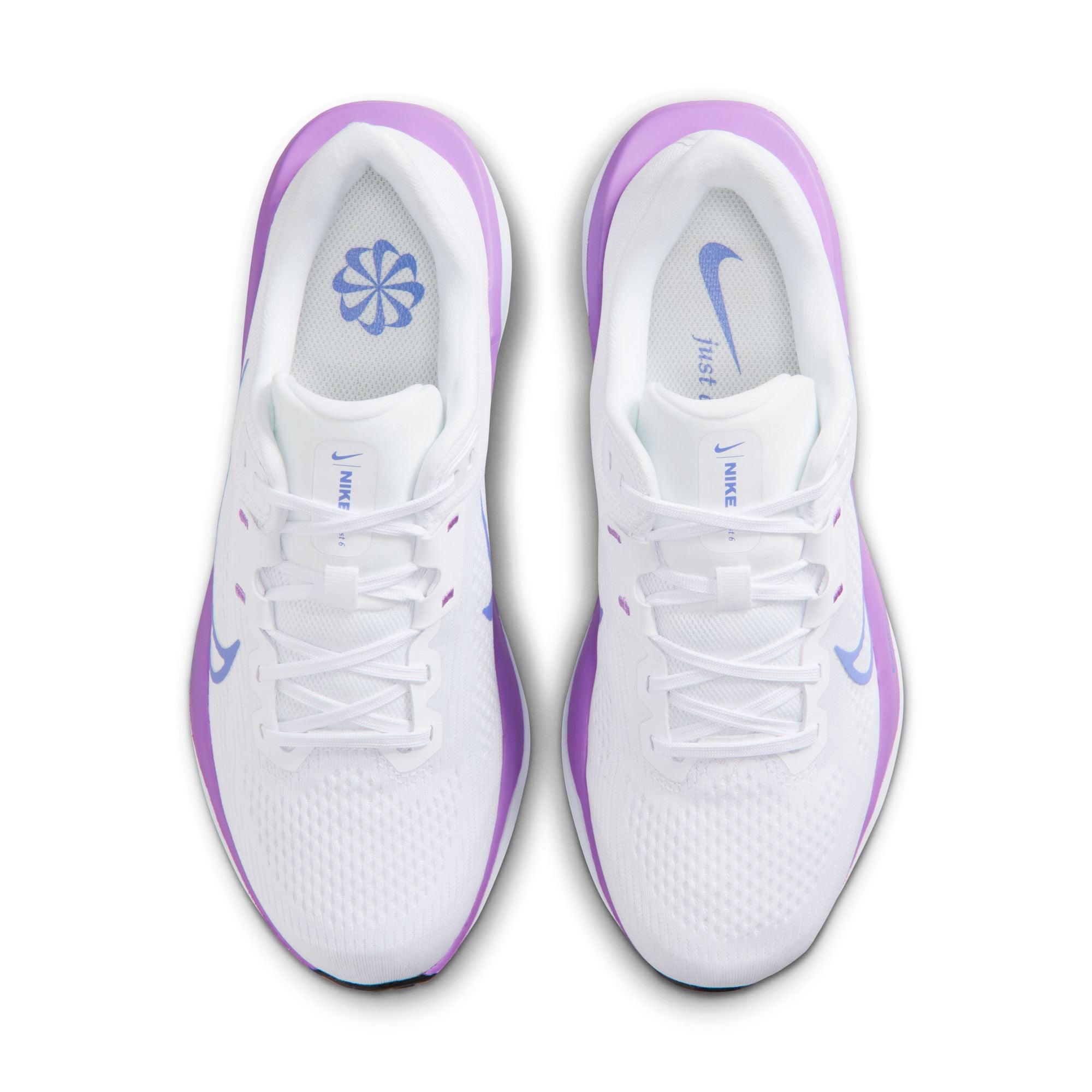 Nike Quest 6 Running Shoes For Women, White&Purple
