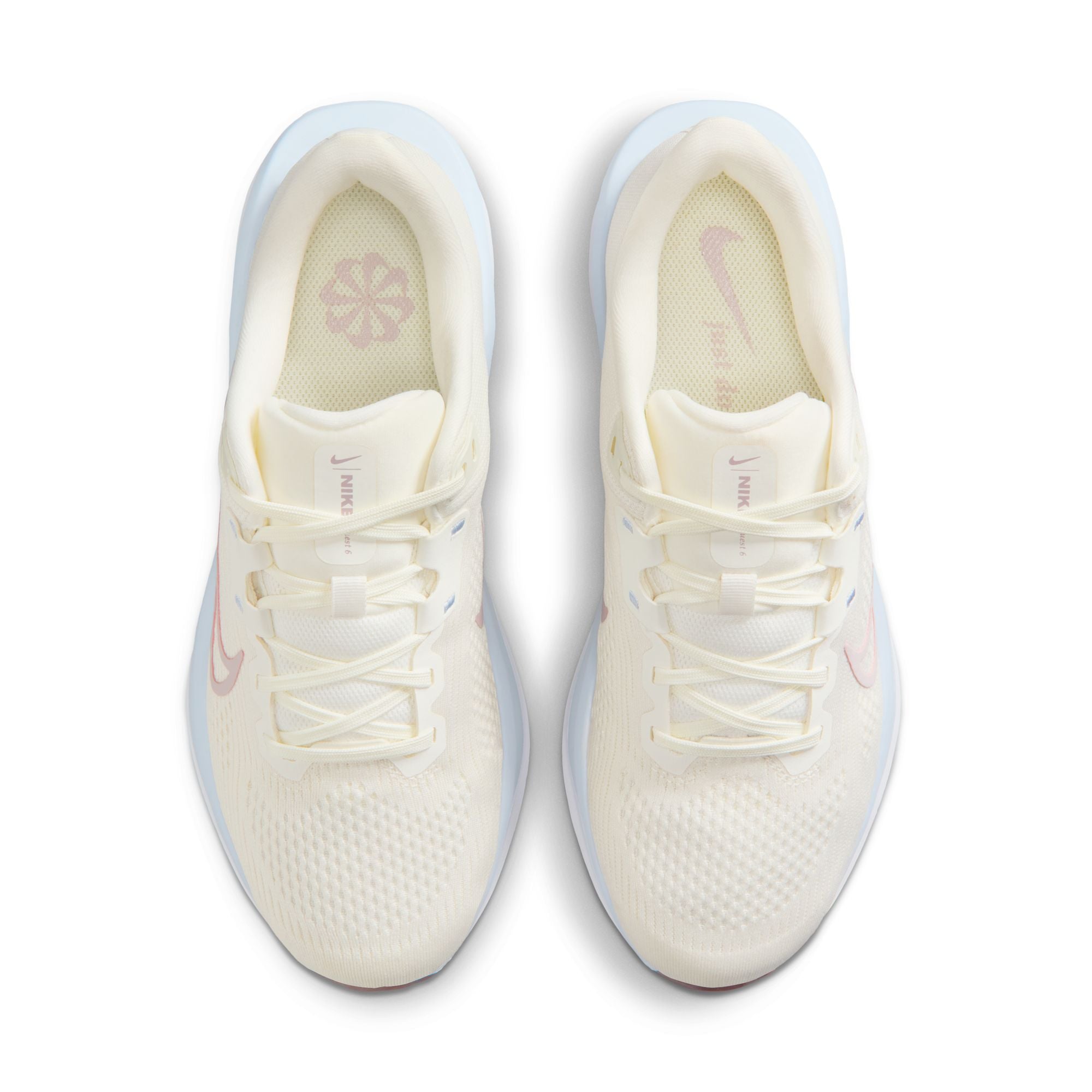 Nike Quest 6 Running Shoes For Women, Lightpink&Blue