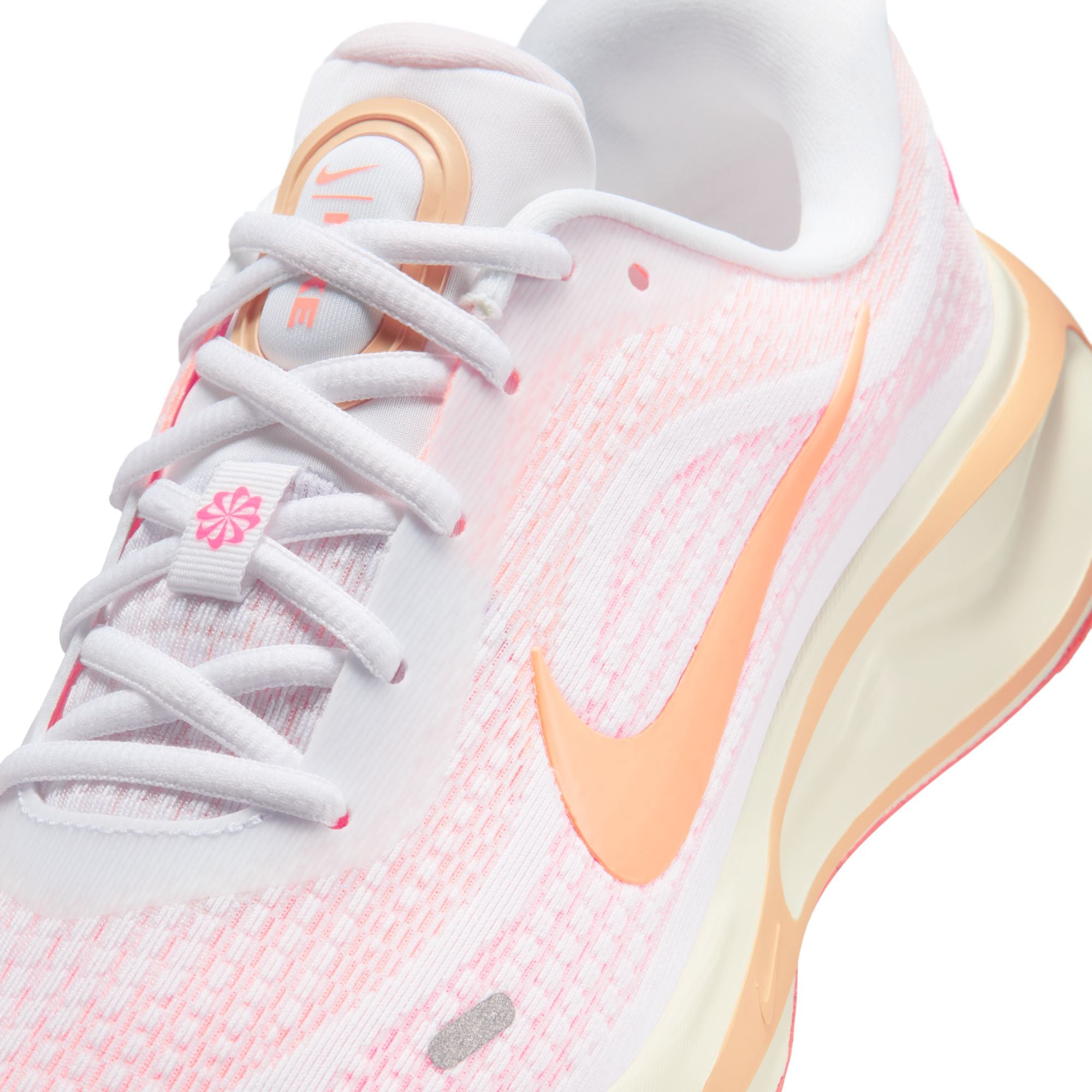 Nike Journey Run Running Shoes For Women, White&Orange