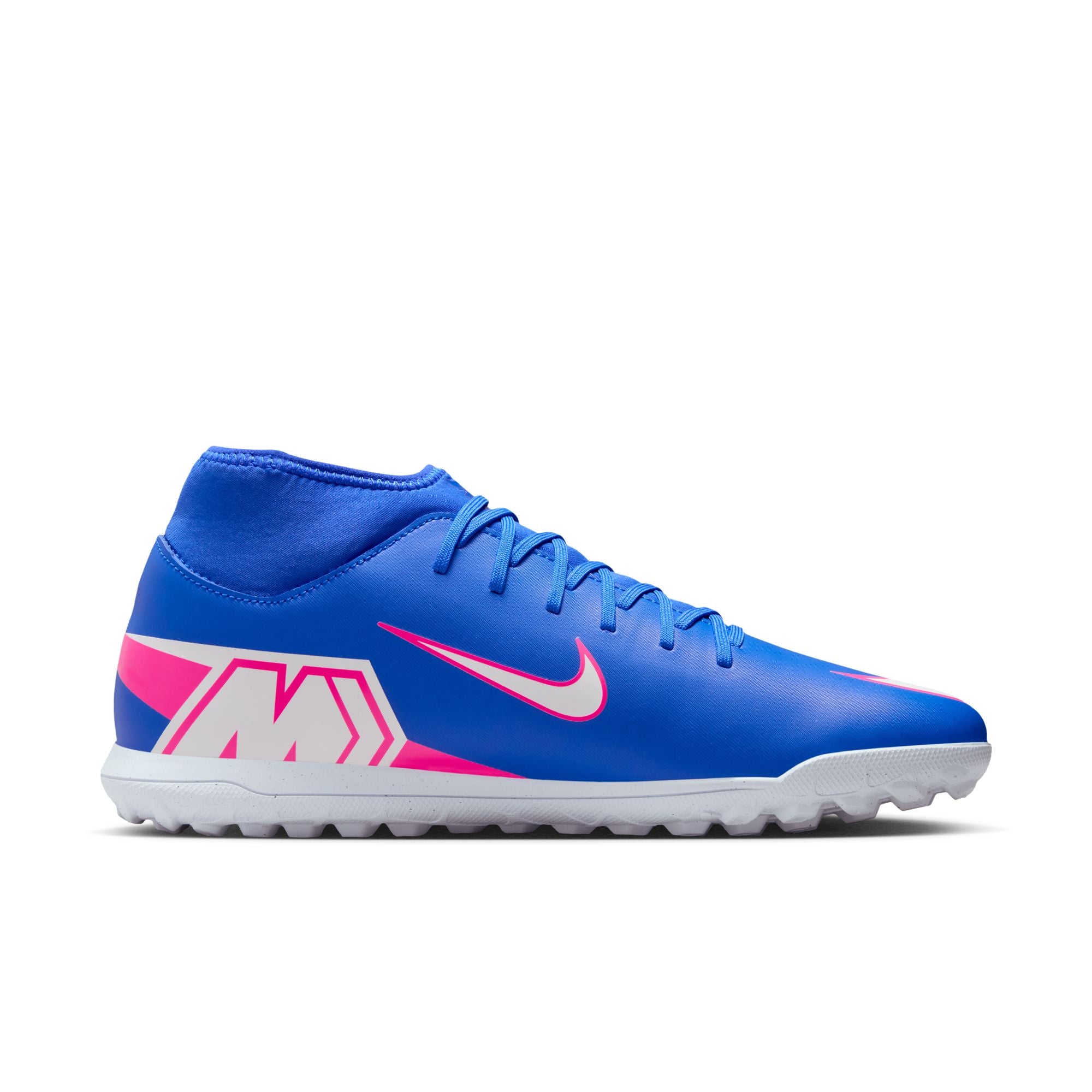 Nike Superfly 10 Club Tf Tartan Shoes For Men, Blue&White