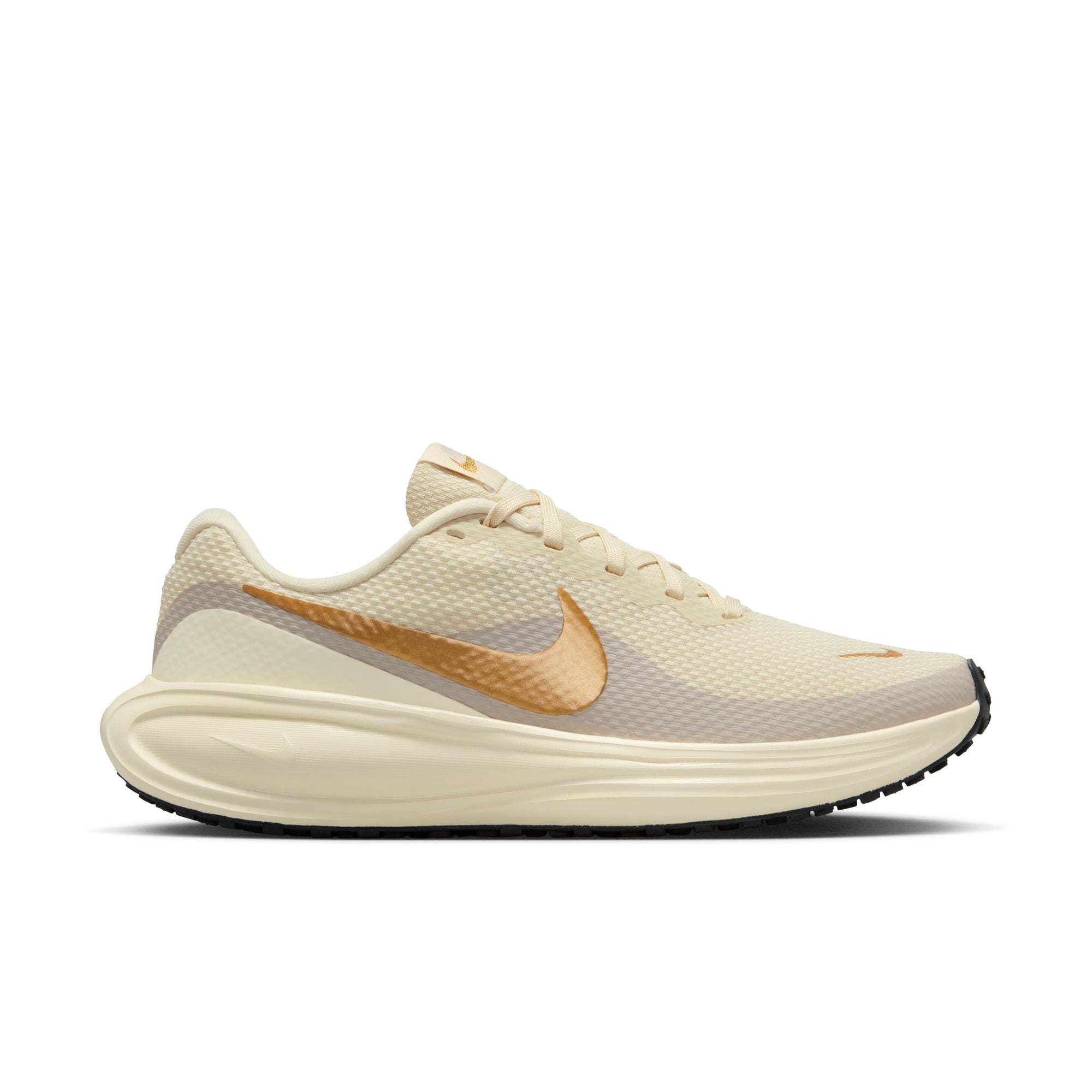Nike Revolution 8 Running Shoes For Women, Beige&Grey&Gold