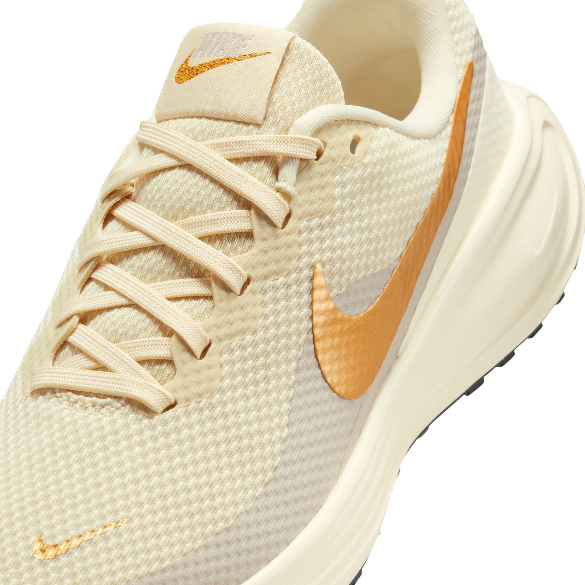 Nike Revolution 8 Running Shoes For Women, Beige&Grey&Gold