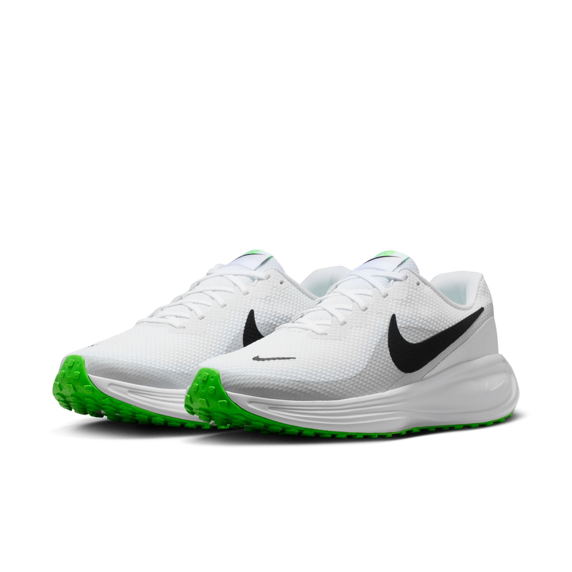 Nike Revolution 8 Running Shoes For Men, White&Platinum