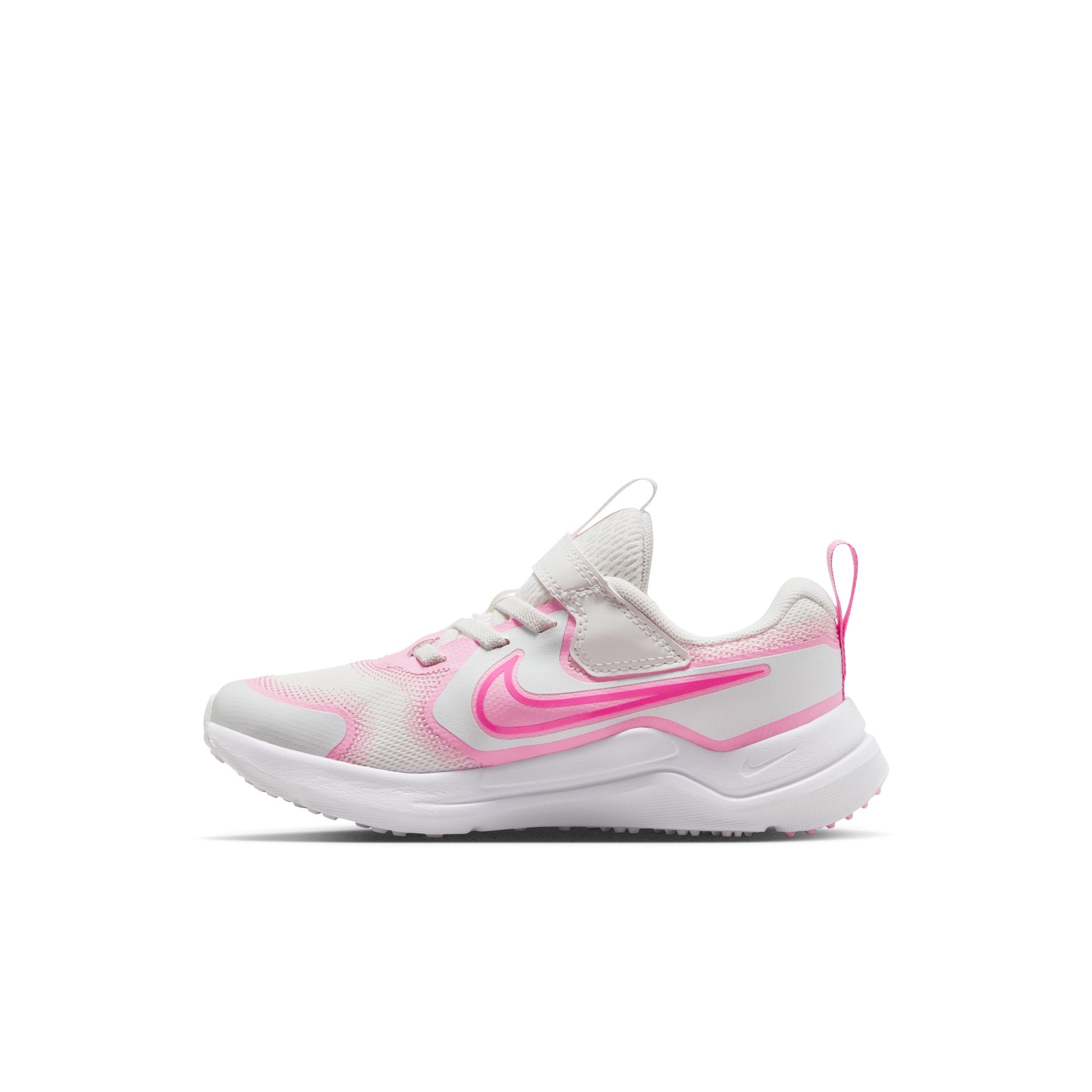 Nike Cosmic Runner Running Shoes For Girls, White&Pink