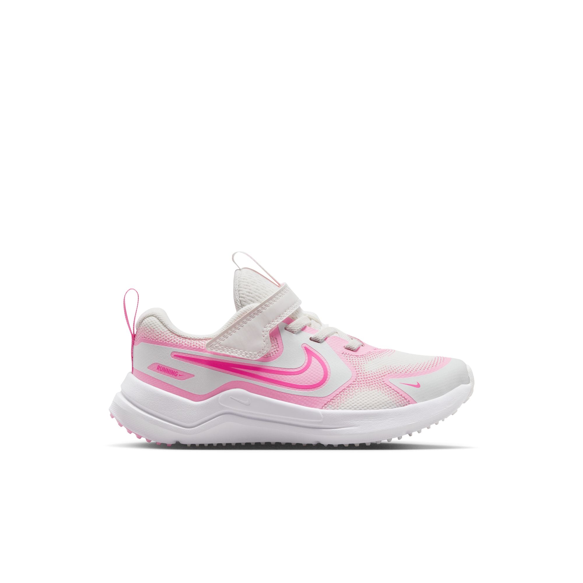 Nike Cosmic Runner Running Shoes For Girls, White&Pink