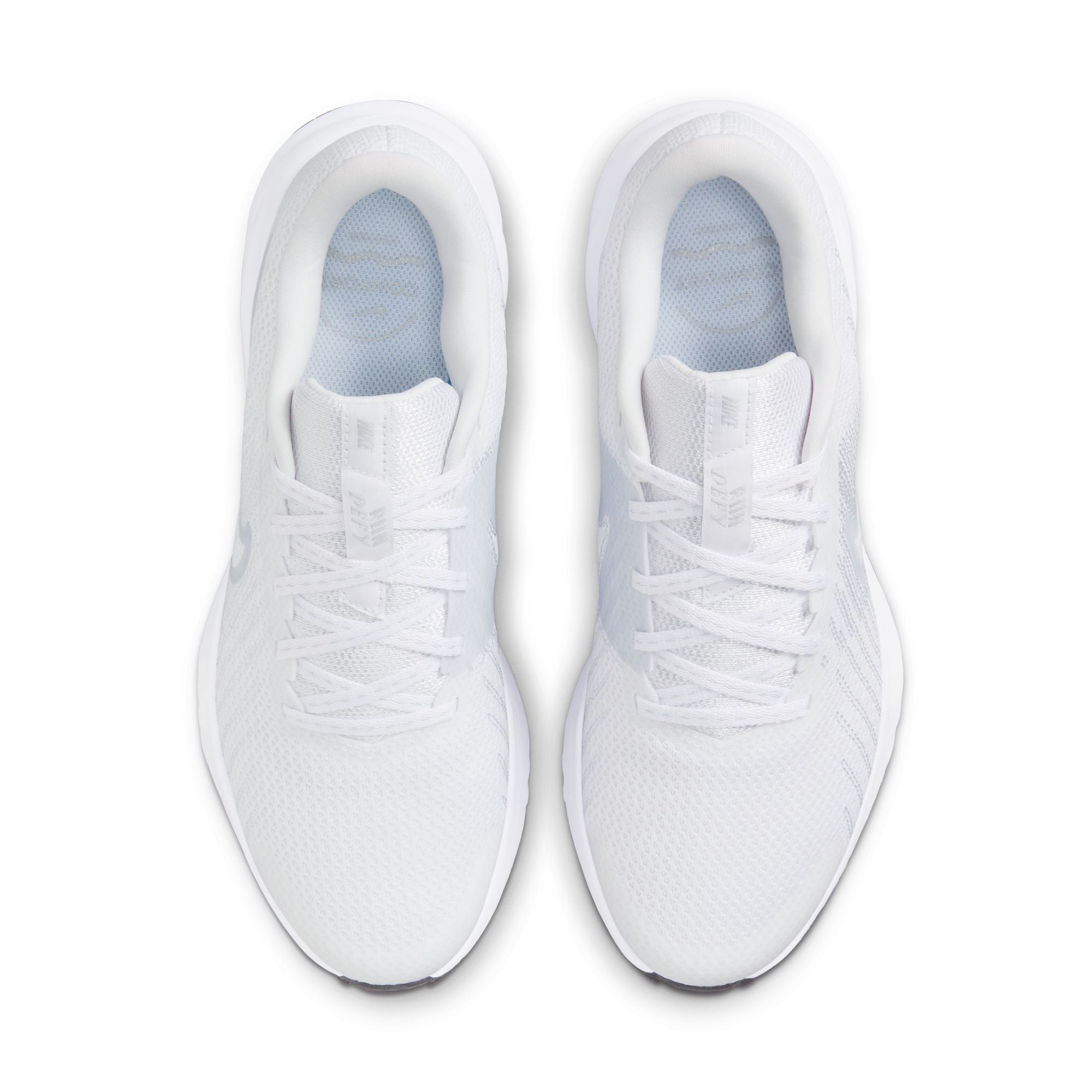 Nike Run Defy Running Shoes For Women, White&Platinum