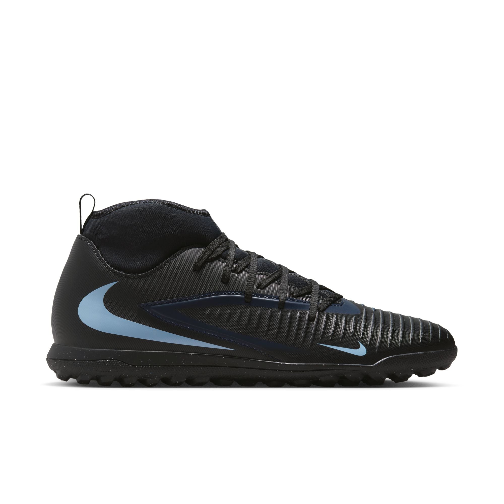 Nike Phantom 360 Df Club Tf Tartan Shoes For Men, Black&Blue