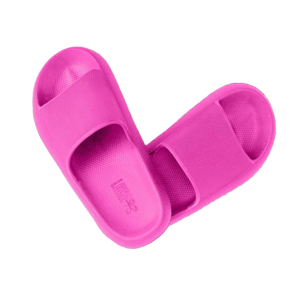 LIBRA BEACH SLIDES FOR WOMEN, FUCHSIA