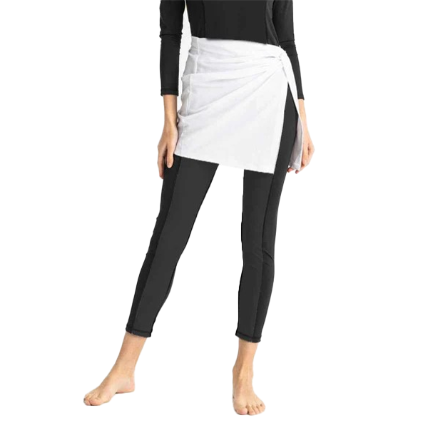 وشاح شاطئ ليبرا للنساء، أبيض