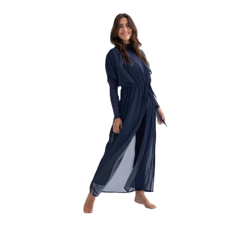 Libra Cover Up Dress For Women, Navy