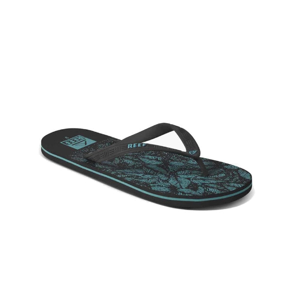 Reef Seaside Prints Flip Flops For Men, Aquifer Palm