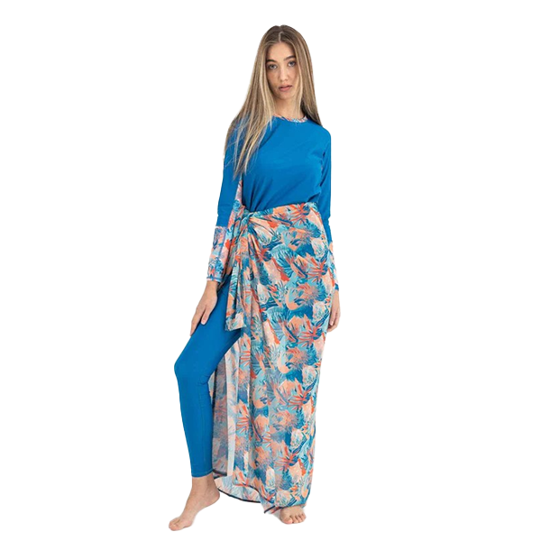 وشاح شيفون الميزان للنساء، استوائي