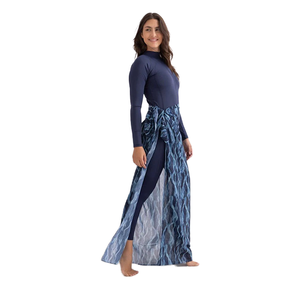 لفافة شيفون الميزان للنساء، موجة عميقة