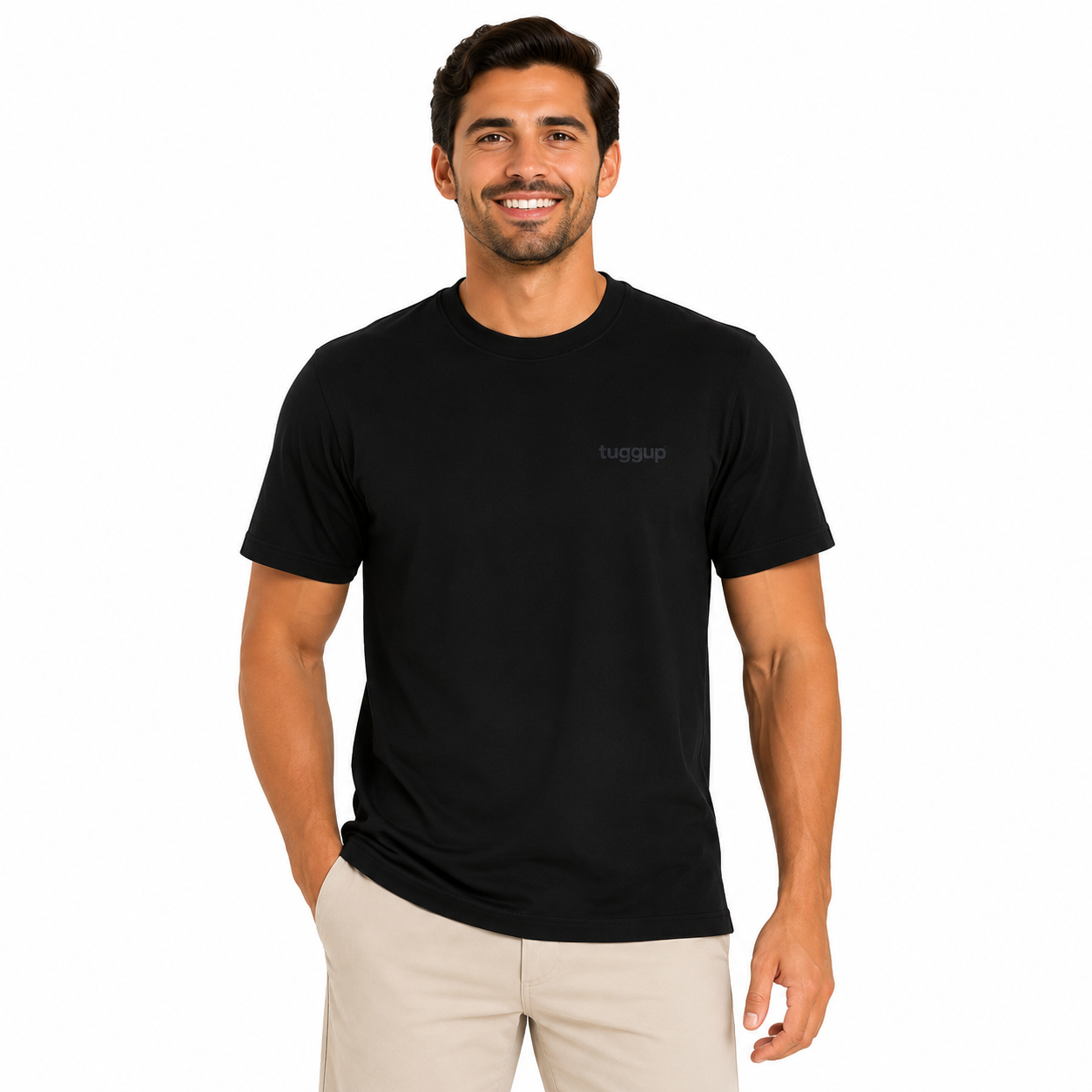 Tuggup Ss Lifestyle T-Shirt For, Black