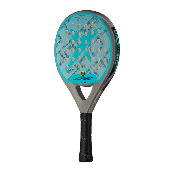 Drop Shot Pala Tiger 4.0 Padel Racket For Unisex, Blue&Grey