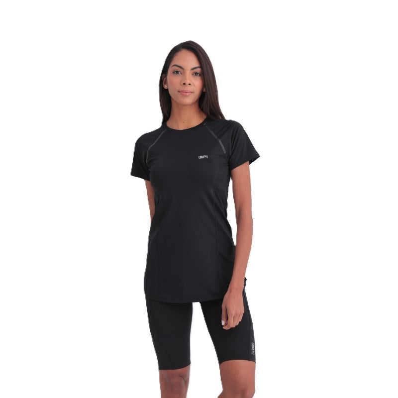 Libra Endura Ss Fitness T-Shirt For Women, Black