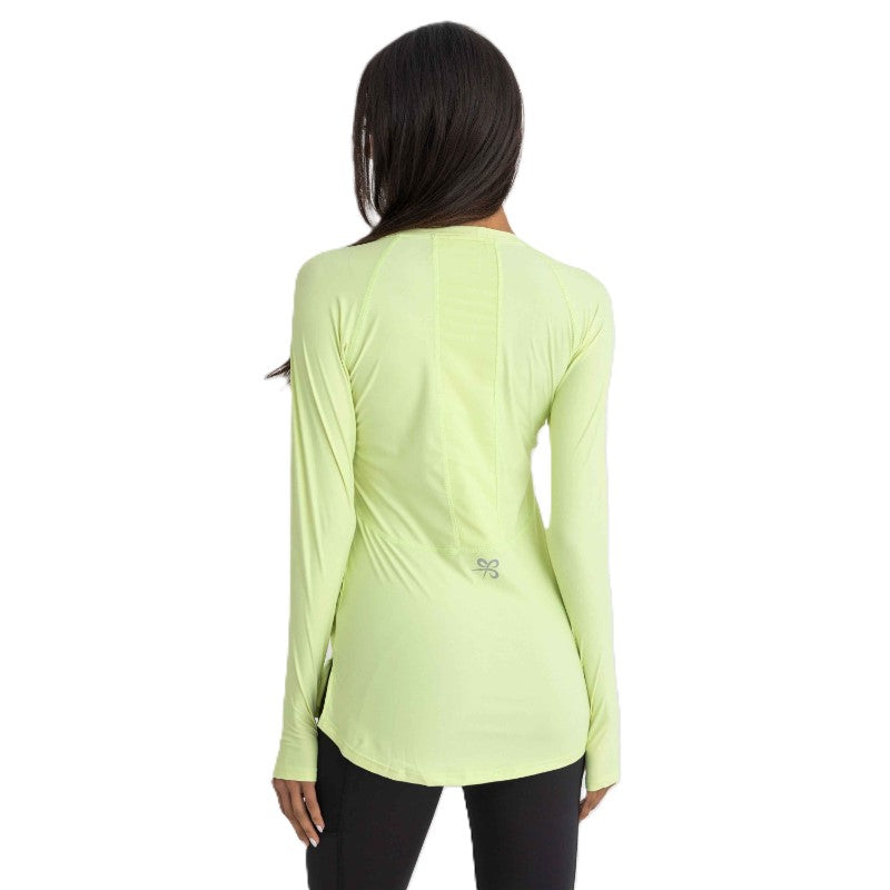Libra Endura Ls Fitness Top For Women, Cool Matcha