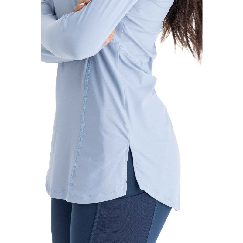 Libra Endura Ls Fitness Top For Women, Dusty Blue