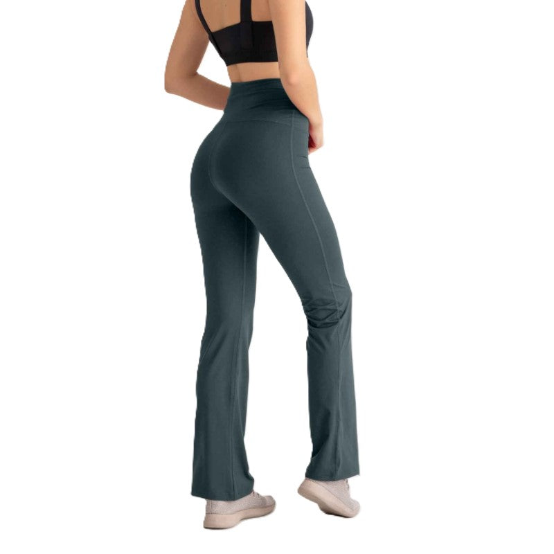 Libra Flare Fitness Leggings For Women, Teal