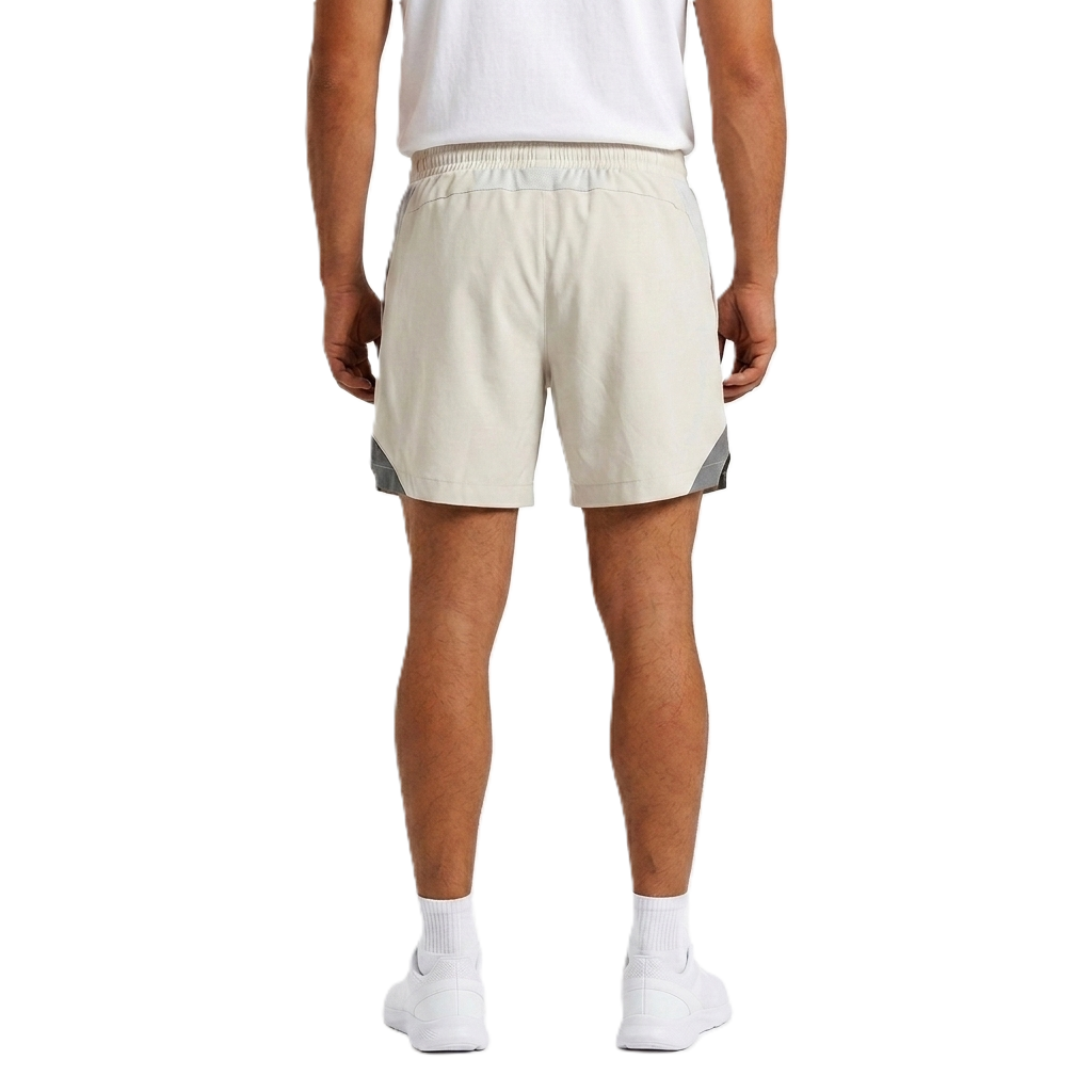 Trainetic Fitness Short For Men, Grey&Beige