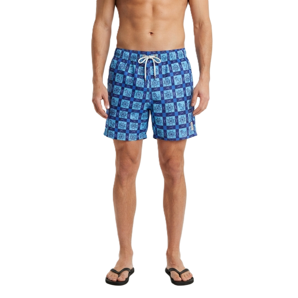 Tuggup Swimming Short For Men, Blue