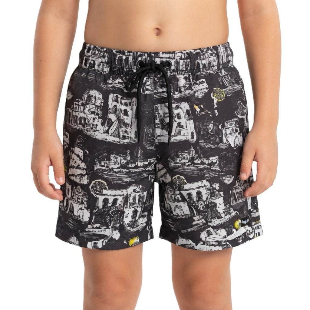 Tuggup Swimming Short For Boys, Grey