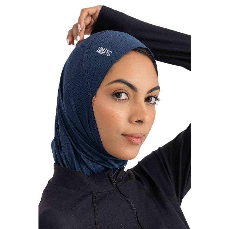 Libra Fitness Hijab Light For Women, Pageant Blue