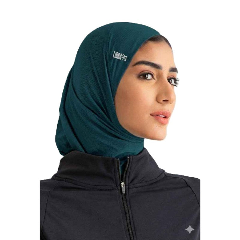 Libra Fitness Hijab Light For Women, Teal