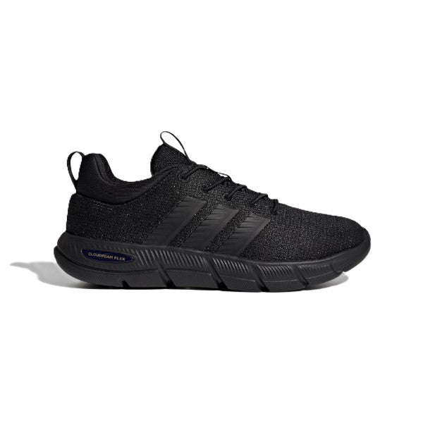 Adidas Cloudfoam Flex - Elastic Laces Running Shoes For Women, Black