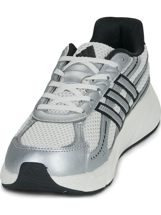 Adidas Technochaos 2000 Running Shoes For Women, White &Silver&Black