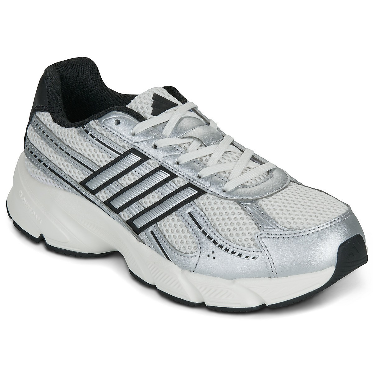 Adidas Technochaos 2000 Running Shoes For Women, White &Silver&Black