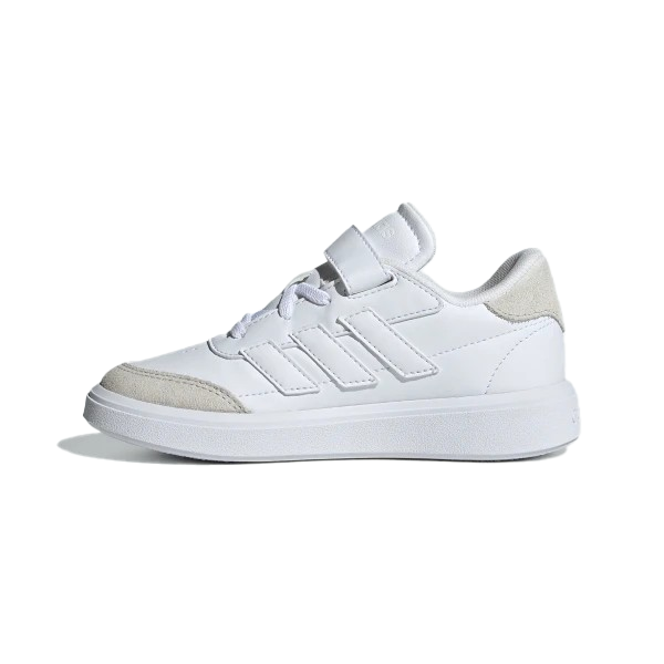 Adidas Courtblock El C Lifestyle Shoes For Boys, Cloud White