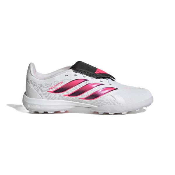 Adidas Predator League Ft Tf J Tartan Shoes For Boys, White&Black