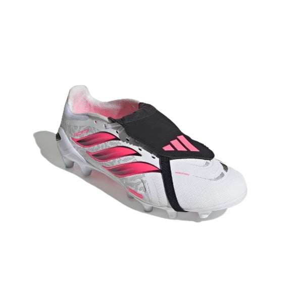Adidas Predator League Ft Ag Fg Shoes For Men, White&Black&Red