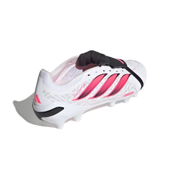 Adidas Predator League Ft Ag Fg Shoes For Men, White&Black&Red
