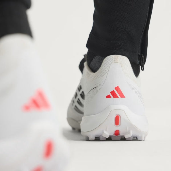 Adidas Predator League Ft Tf Tartan Shoes For Men, White&Black&Red
