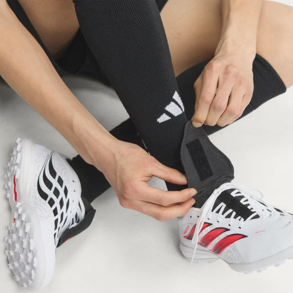 Adidas Predator League Ft Tf Tartan Shoes For Men, White&Black&Red