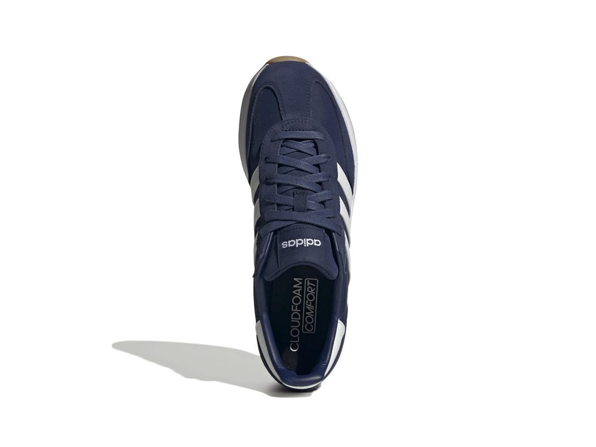 Adidas Run 70S 2.0 Lifestyle Shoes For Men, White&Dark Blue