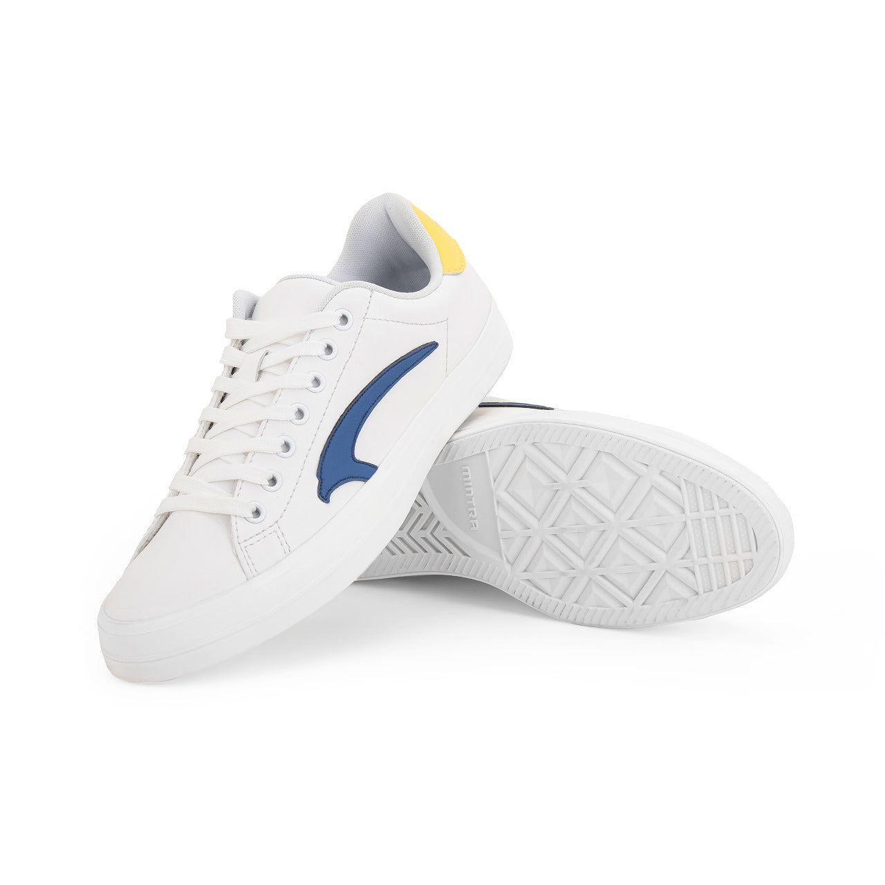 Mintra Urban Shoes For Men, White & Navy