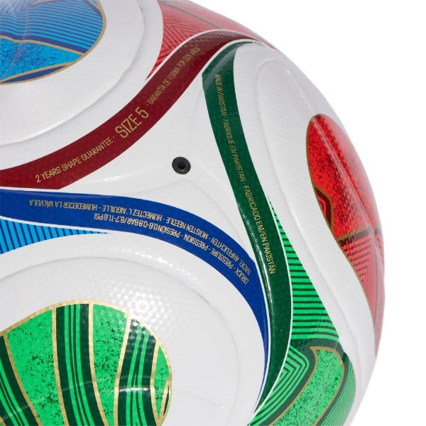 Adidas Wc Lge J350 Football For Junior, White&Blue&Red