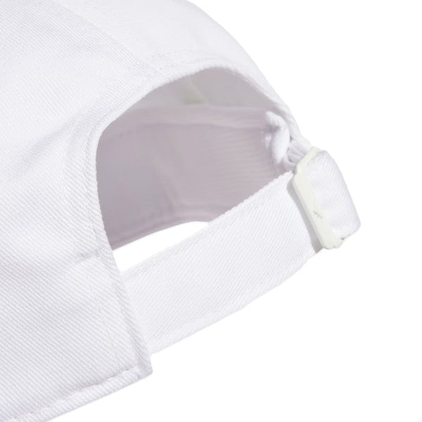 Adidas Bball 3S Nl Cap For Unisex, White&Black