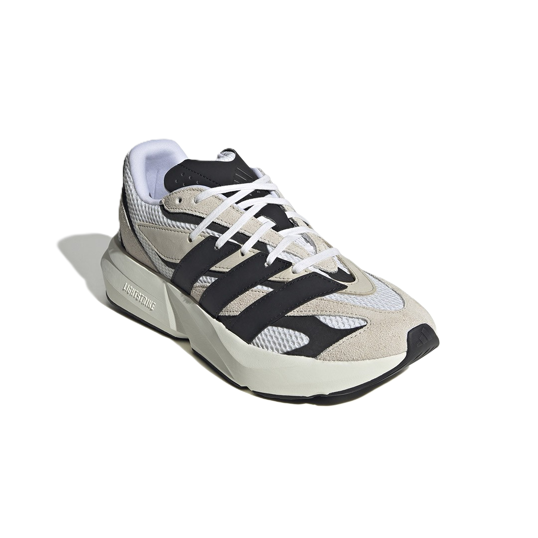 Adidas Lightblaze Running Shoes For Men, White&Black